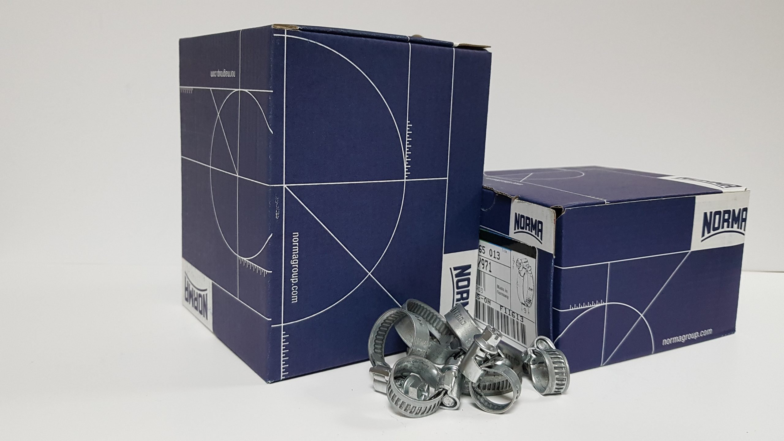 Хомут червячный Norma 25-40 мм