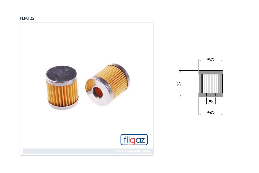 Фильтр ГБО Omb (Versus)-22